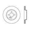 Centric 120.34100 Disc Brake Rotor Premium Brake Rotor