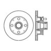 120.61004 by CENTRIC - Centric Premium Brake Rotor