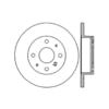 Centric 120.41000 Disc Brake Rotor Premium Brake Rotor