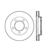 120.63005 by CENTRIC - Premium Brake Rotor