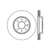 Centric 120.49005 Disc Brake Rotor Premium Brake Rotor