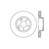 Centric 120.35086 Disc Brake Rotor Premium Brake Rotor