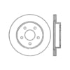 Centric 120.61037 Disc Brake Rotor Premium Brake Rotor