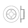 121.3302 by CENTRIC - C-TEK Standard Brake Rotor