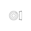 Centric 122.67002 Brake Drum Prm Brake Drum