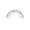 111.0946 by CENTRIC - Centric Premium Parking Brake Shoes