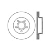 Centric 125.67042 Disc Brake Rotor Centric Premium High Carbon Alloy Brake Rotor