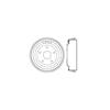 122.67017 by CENTRIC - Premium Brake Drum