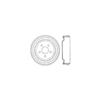 Centric 122.63031 Brake Drum Prm Brake Drum
