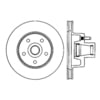 Centric 120.61017 Disc Brake Rotor and Hub Assembly Premium Brake Rotor