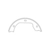 111.089 by CENTRIC - Premium Parking Brake Shoes