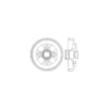 Centric 122.44034 Brake Drum Premium Brake Drum