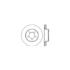 120.67036 by CENTRIC - Premium Brake Rotor