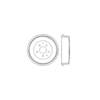 Centric 122.44000 Brake Drum Premium Brake Drum