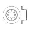 Centric 120.67073 Disc Brake Rotor Premium Brake Rotor