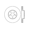 Centric 125.44114 Disc Brake Rotor Premium High-Carbon Rotor