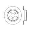 Centric 120.35012 Disc Brake Rotor Centric Premium High Carbon Alloy Brake Rotor