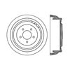 Centric 122.62017 Brake Drum Premium Brake Drum