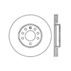 Centric 120.38019 Disc Brake Rotor Centric Premium High Carbon Alloy Brake Rotor