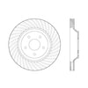 120.62047 by CENTRIC - Premium Brake Rotor
