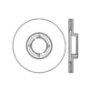 121.44031 by CENTRIC - C-Tek Standard Disc Brake Rotor - 10.03 in. Outside Diameter