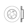 Centric 125.40056 Disc Brake Rotor Centric Premium High Carbon Alloy Brake Rotor
