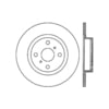 Centric 120.44055 Disc Brake Rotor Premium Brake Rotor