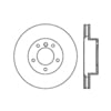 Centric 120.34070 Disc Brake Rotor Premium Brake Rotor