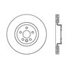 Centric 120.39044 Disc Brake Rotor Premium Brake Rotor
