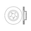 Centric 125.47012 Disc Brake Rotor Centric Premium High Carbon Alloy Brake Rotor