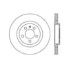 Centric 120.33054 Disc Brake Rotor Centric Premium High Carbon Alloy Brake Rotor