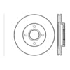 Centric 120.61061 Disc Brake Rotor Premium Brake Rotor