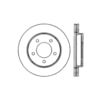Centric 125.65057 Disc Brake Rotor Centric Premium High Carbon Alloy Brake Rotor