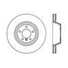 Centric 120.34093 Disc Brake Rotor Premium Brake Rotor