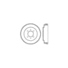 Centric 122.46021 Brake Drum Premium Brake Drum