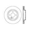 Centric 120.34067 Disc Brake Rotor Premium Brake Rotor