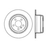 Centric 120.22008 Disc Brake Rotor Premium Brake Rotor