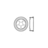 Centric 122.62024 Brake Drum Premium Brake Drum