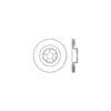 125.33118 by CENTRIC - Centric Premium High Carbon Alloy Brake Rotor