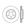 Centric 121.61043 Disc Brake Rotor Standard Brake Rotor