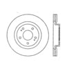 Centric 120.46076 Disc Brake Rotor Premium Brake Rotor