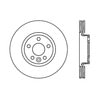 Centric 120.39040 Disc Brake Rotor Premium Brake Rotor