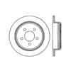 Centric 125.67032 Disc Brake Rotor Centric Premium High Carbon Alloy Brake Rotor