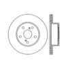 Centric 120.44058 Disc Brake Rotor Premium Brake Rotor