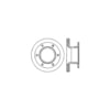 Centric 120.79017 Disc Brake Rotor Premium Brake Rotor