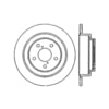 Centric 125.47011 Disc Brake Rotor Centric Premium High Carbon Alloy Brake Rotor