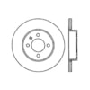 Centric 120.33042 Disc Brake Rotor Premium Brake Rotor