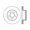 Centric 120.39008 Disc Brake Rotor Centric Premium Brake Rotor