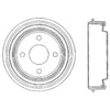 Centric 122.61026 Brake Drum Centric Premium Brake Drum
