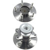 Centric 406.51011 Wheel Bearing and Hub Assembly Centric Premium Hub and Bearing Assembly; With ABS Tone Ring